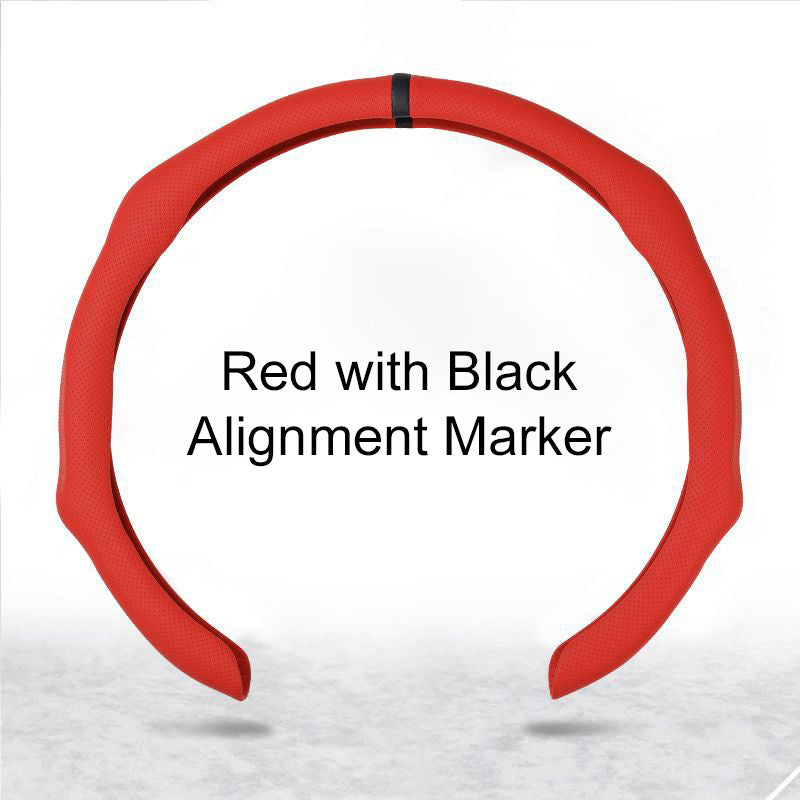 💖Limited Sale 50% OFF and ✈️Free shipping💖Breathable Non-Slip Ultra-Thin Steering Wheel Cover