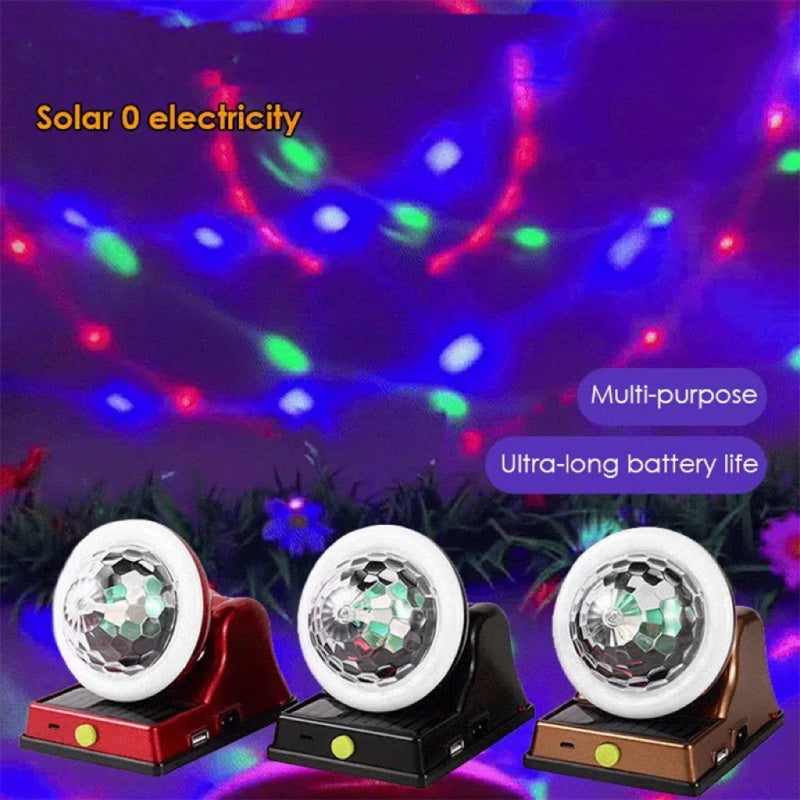 💖Limited Sale 50% OFF💖Solar Rechargeable Versatile Fashion Multicolor Light
