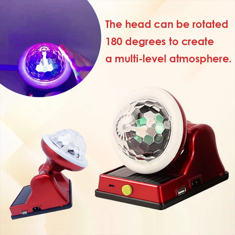 💖Limited Sale 50% OFF💖Solar Rechargeable Versatile Fashion Multicolor Light