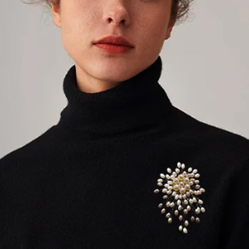 💖Limited Sale 50% OFF💖Ladies' high-end exquisite handmade pearl brooch