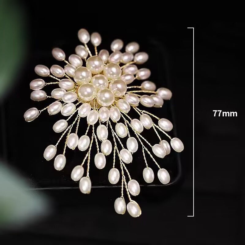 💖Limited Sale 50% OFF💖Ladies' high-end exquisite handmade pearl brooch