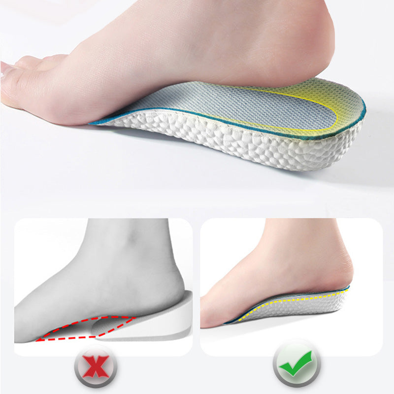 🔥Hot Sale 50% 0FF🔥Scientific corrective leg insole, invisible height increase full size must have!