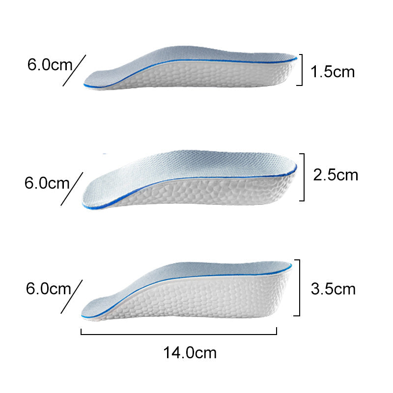 🔥Hot Sale 50% 0FF🔥Scientific corrective leg insole, invisible height increase full size must have!