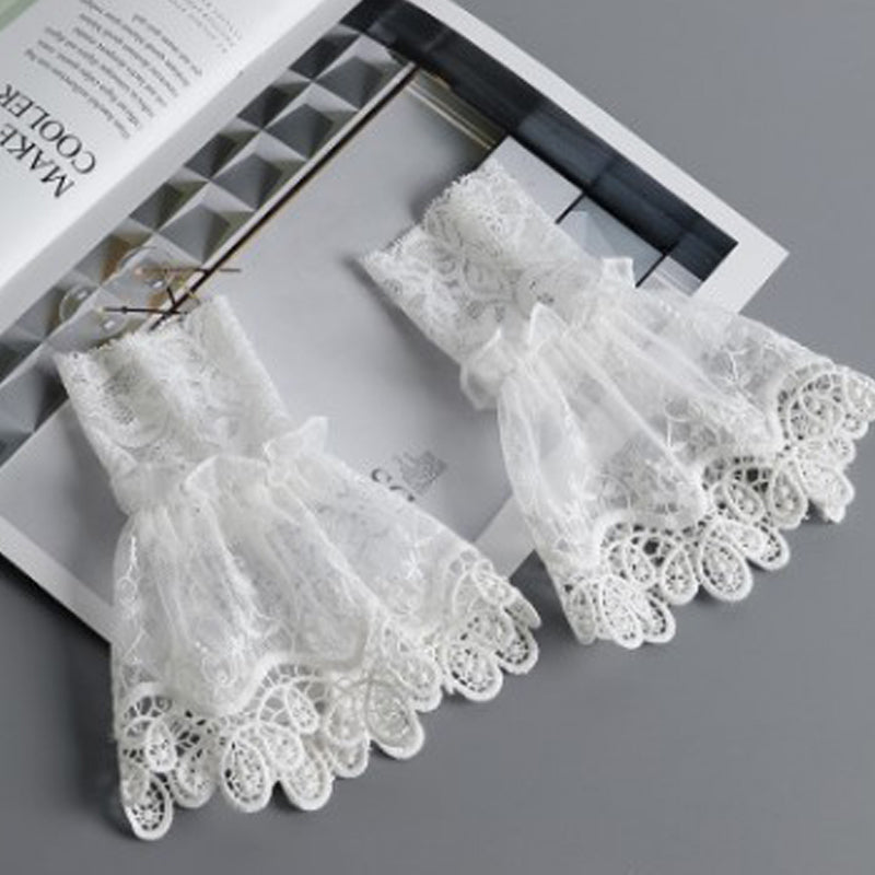 💖Limited Sale 50% OFF💖Detachable Elastic Lace Fake Sleeve Cuffs