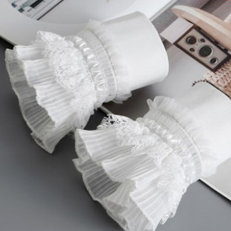 💖Limited Sale 50% OFF💖Detachable Elastic Lace Fake Sleeve Cuffs