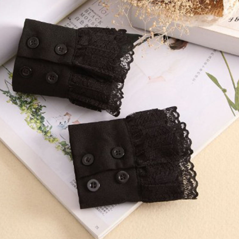 💖Limited Sale 50% OFF💖Detachable Elastic Lace Fake Sleeve Cuffs