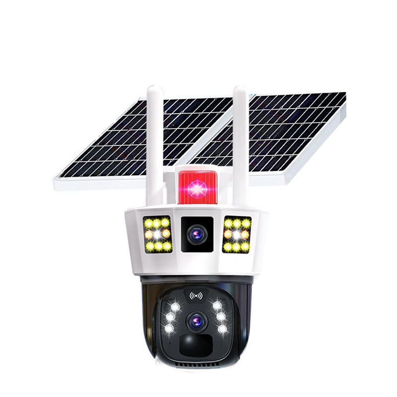 🔥Limited Time 50% Off 🔥360° Smart Solar Surveillance Camera with Three-screen Monitoring【✈️free shipping 】