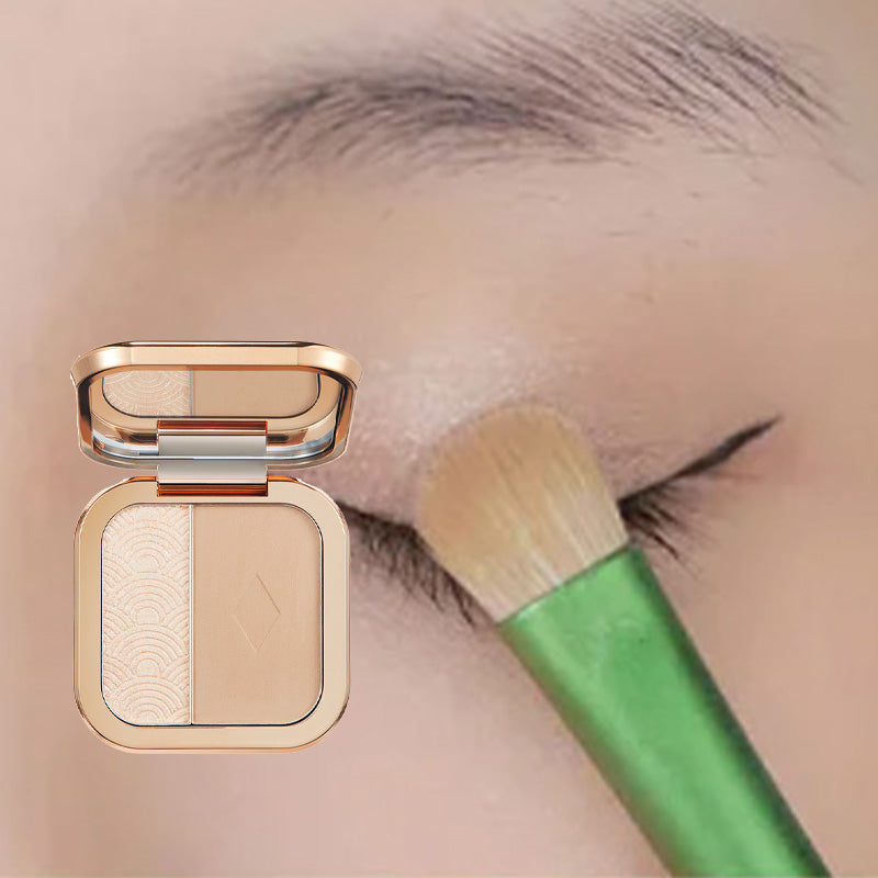 💖Limited Sale 50% OFF💖Two Tone Highlighter Contour Powder Palette