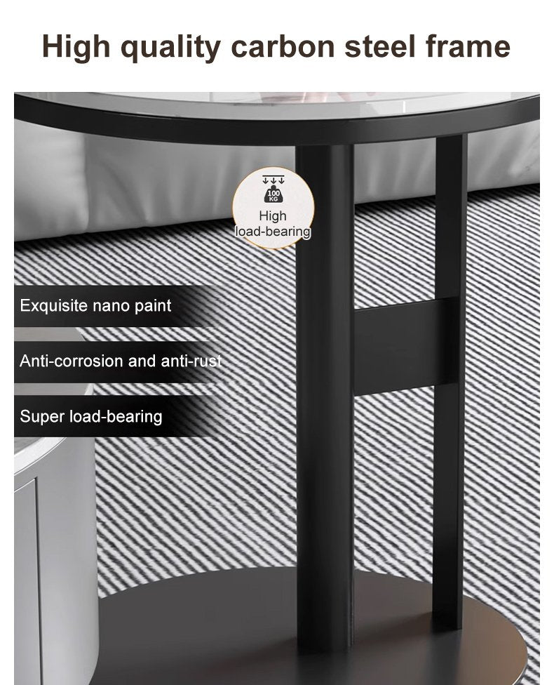 💖Limited Sale 50% OFF💖C -Shaped Nightstand End Sofa Table
