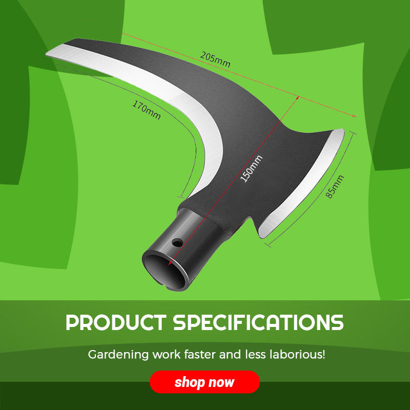 🔥HOT SALE 50% OFF🔥High Manganese Steel Double Scythe