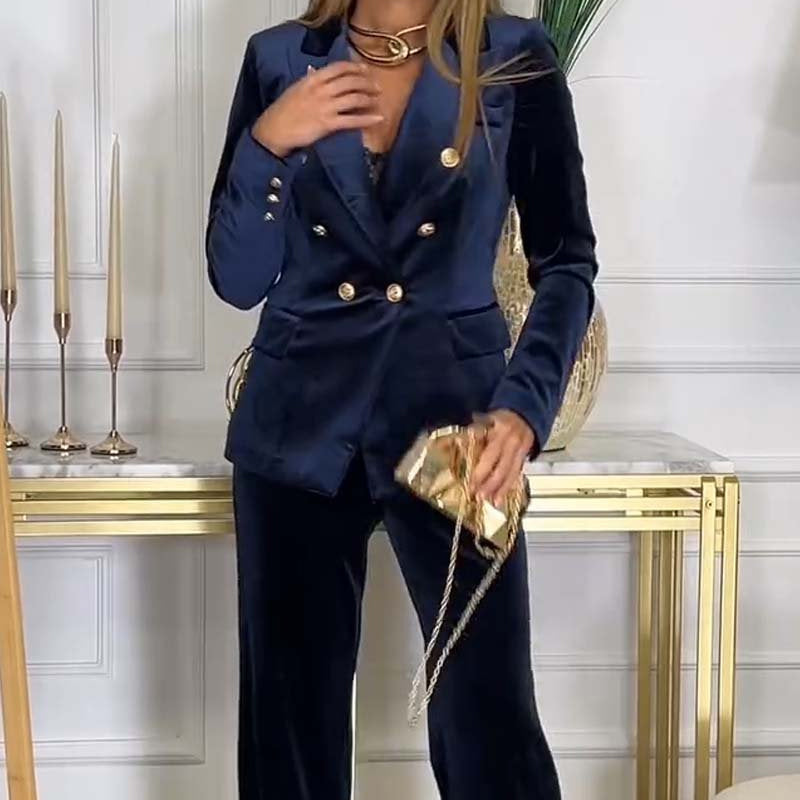 💖Limited Sale 50% OFF💖 Women's Elegant Classic Set Blazer & Pants