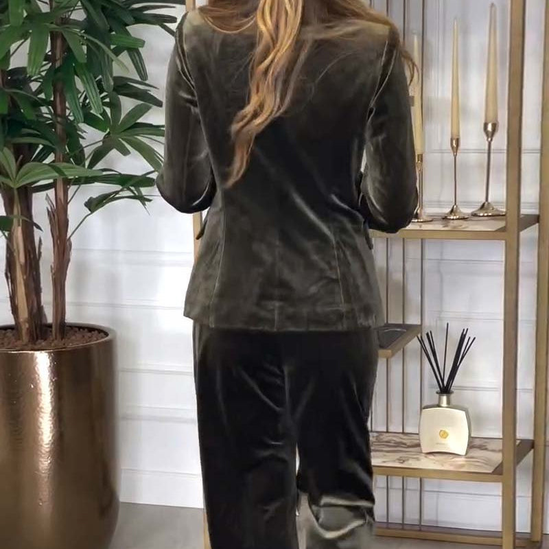 💖Limited Sale 50% OFF💖 Women's Elegant Classic Set Blazer & Pants
