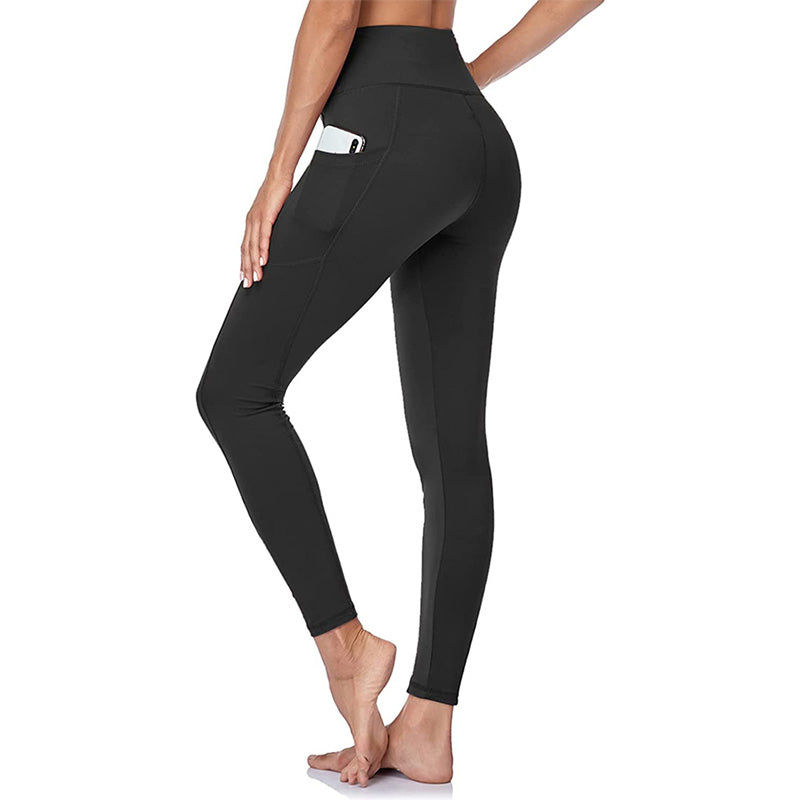 💕Limited Sale 50% OFF💕High-Waisted Butt Lifting Tummy Control Shaping Training Leggings with Side Pocket