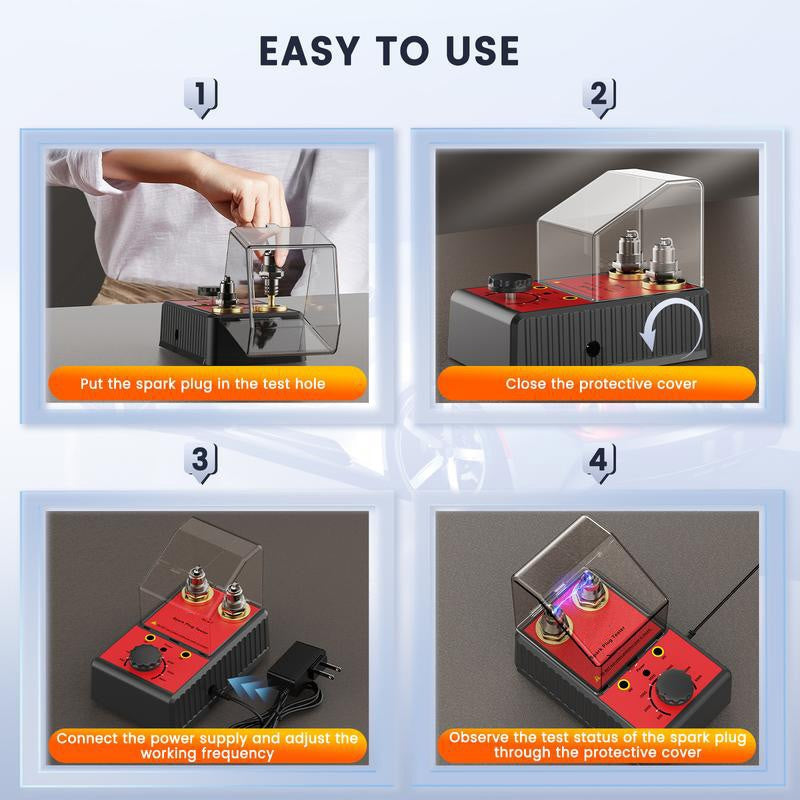 ⚡Limited Time Half Price - Spark Plug Tester with Dual Test Holes