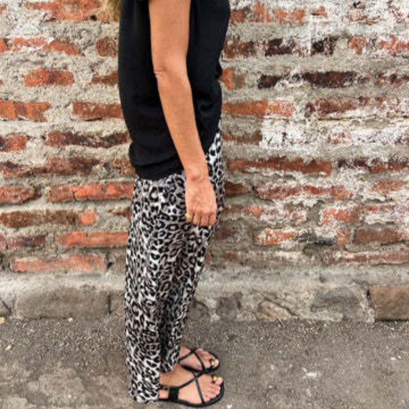 💕Limited Time 50% Off💕Women's Stylish Leopard Print Long Skirt