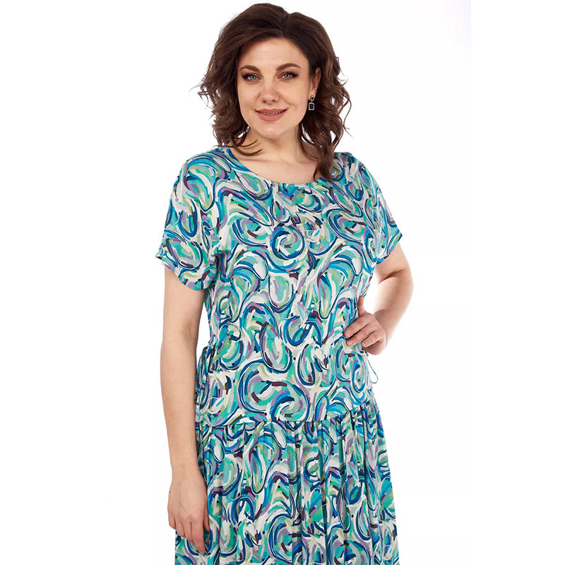 💕Limited Sale 50% OFF💕Summer Patterned Chiffon Dress