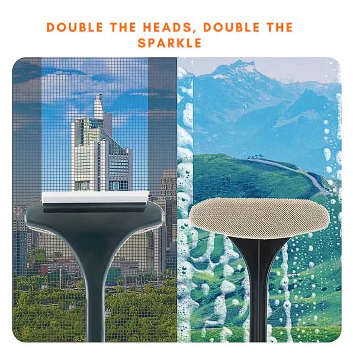 ✨ Sale 50% Discount🔥Double-headed window cleaning tool