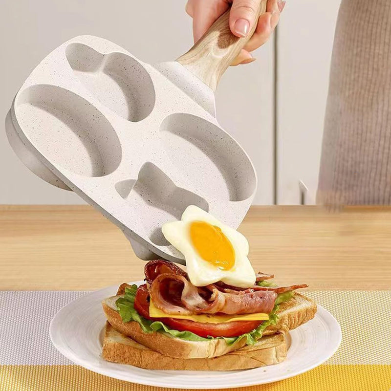 🔥HOT SALE 50% OFF🔥Multifunctional 4-hole Omelette Pan