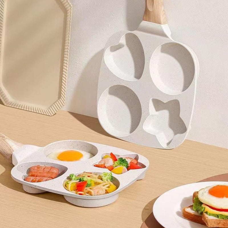 🔥HOT SALE 50% OFF🔥Multifunctional 4-hole Omelette Pan