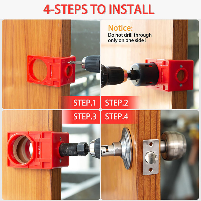 🔥Hot Sale 50%🔥Door Lock Installation Kit