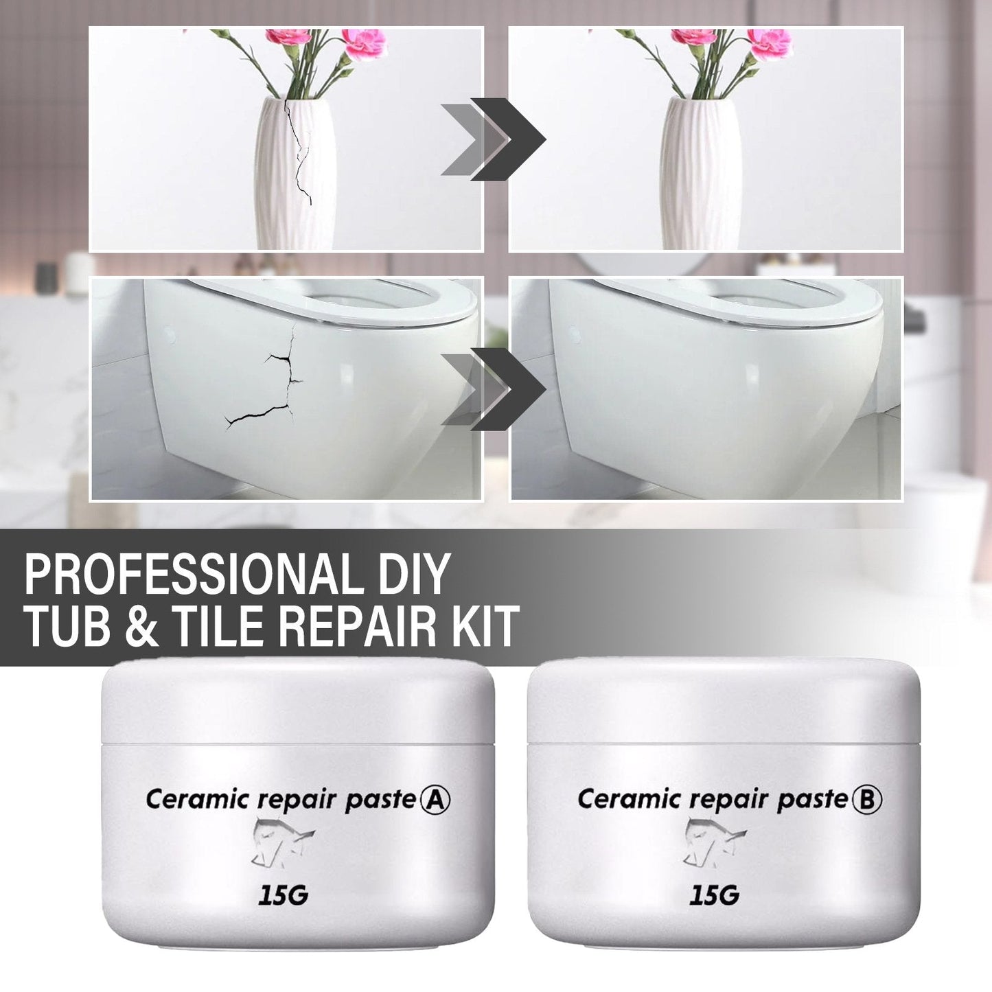 ✨Last Day 50% OFF✨Tile Repair Paste