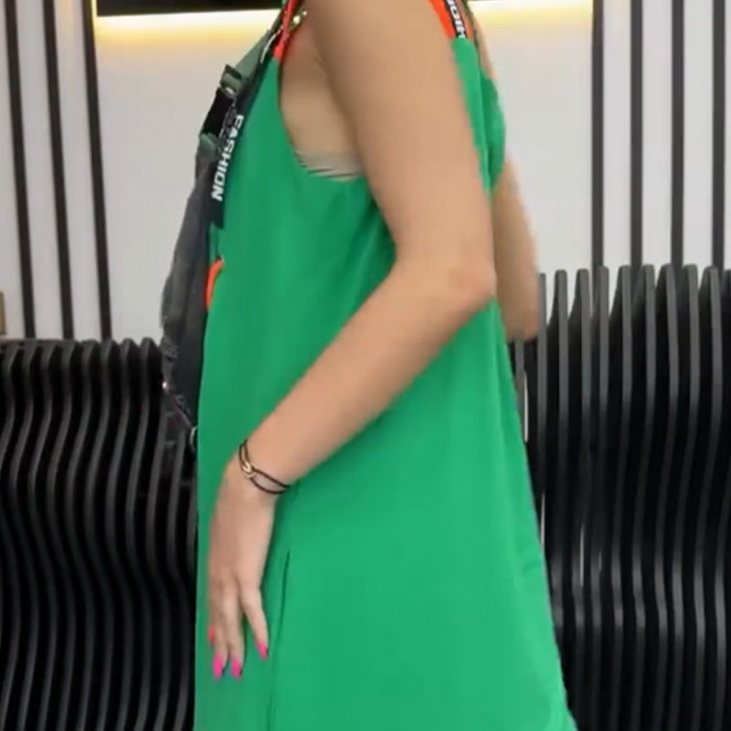 💖LAST DAY SALE 50% OFF💖Women's Casual Printed Sleeveless Dress