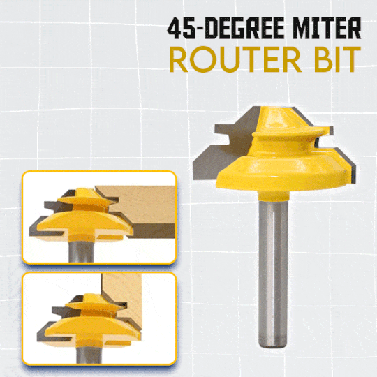 ✨LAST DAY SALE 50% OFF✨45 °Miter Router Bit