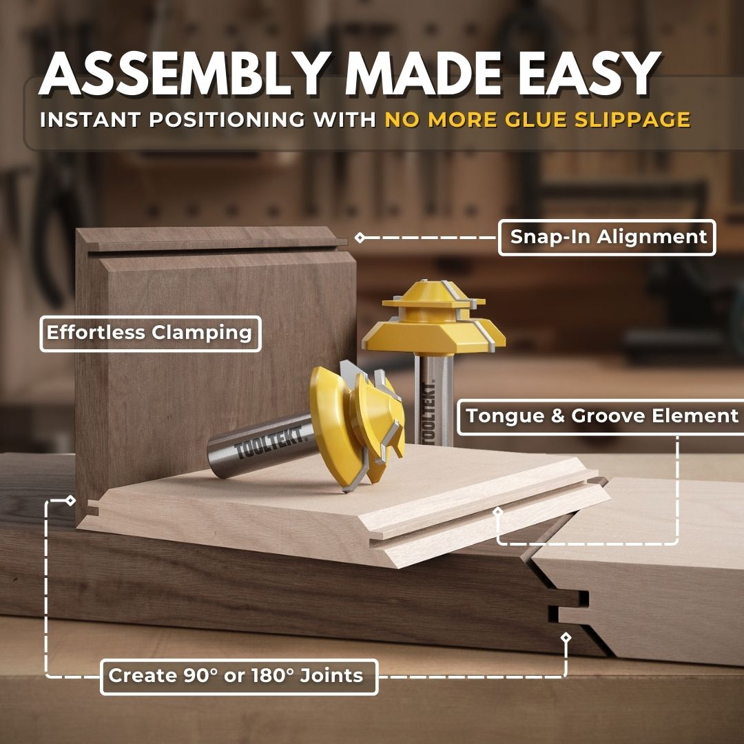 ✨LAST DAY SALE 50% OFF✨45 °Miter Router Bit