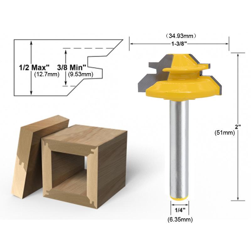 ✨LAST DAY SALE 50% OFF✨45 °Miter Router Bit