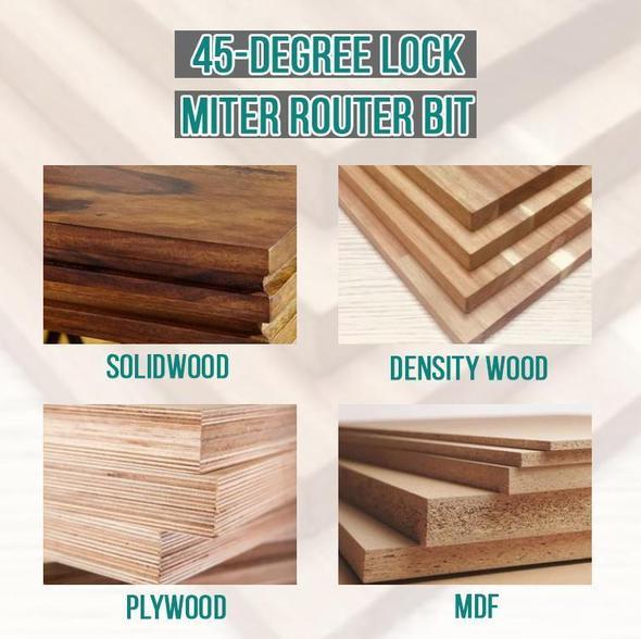 ✨LAST DAY SALE 50% OFF✨45 °Miter Router Bit