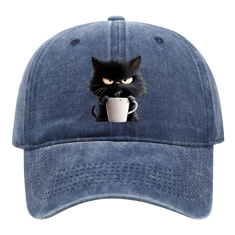 🔥Hot Sale 50% OFF🐱Cute Black Cat Vintage Baseball Cap