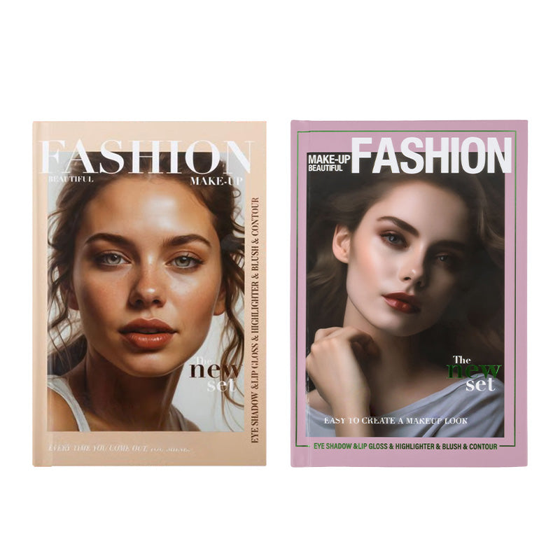 5-Schicht-Makeup-Palette im Buchstil mit 67 Profi-Farbtönen