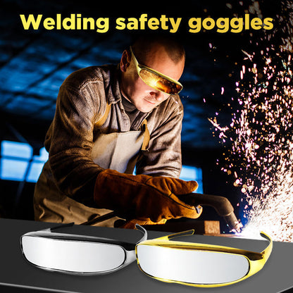 🔥Hot Sale 50% Off🔥Protective One-Piece Mirror Welding Goggles