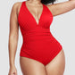 💖Last Day Special Price £12.99!!💥-👙Smart Sculpt Plunge Swimsuit Flatter Your Figure