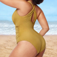 💖Last Day Special Price £12.99!!💥-👙Smart Sculpt Plunge Swimsuit Flatter Your Figure