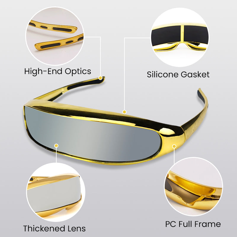 🔥Hot Sale 50% Off🔥Protective One-Piece Mirror Welding Goggles