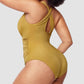 💖Last Day Special Price £12.99!!💥-👙Smart Sculpt Plunge Swimsuit Flatter Your Figure