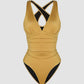 💖Last Day Special Price £12.99!!💥-👙Smart Sculpt Plunge Swimsuit Flatter Your Figure