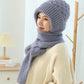 💖Limited Sale 50% OFF💖Winter Versatile Knitted Hooded Scarf for Women