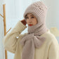 💖Limited Sale 50% OFF💖Winter Versatile Knitted Hooded Scarf for Women