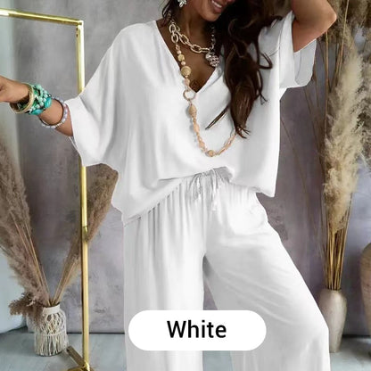 💖LAST DAY PROMOTION - 50%OFF💖Women’s Casual Loose Solid Color Suit