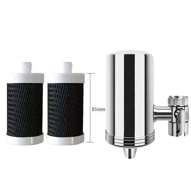 🔥HOT SALE 50%OFF🔥Installation-free Stainless Steel Household Faucet Water Purifier