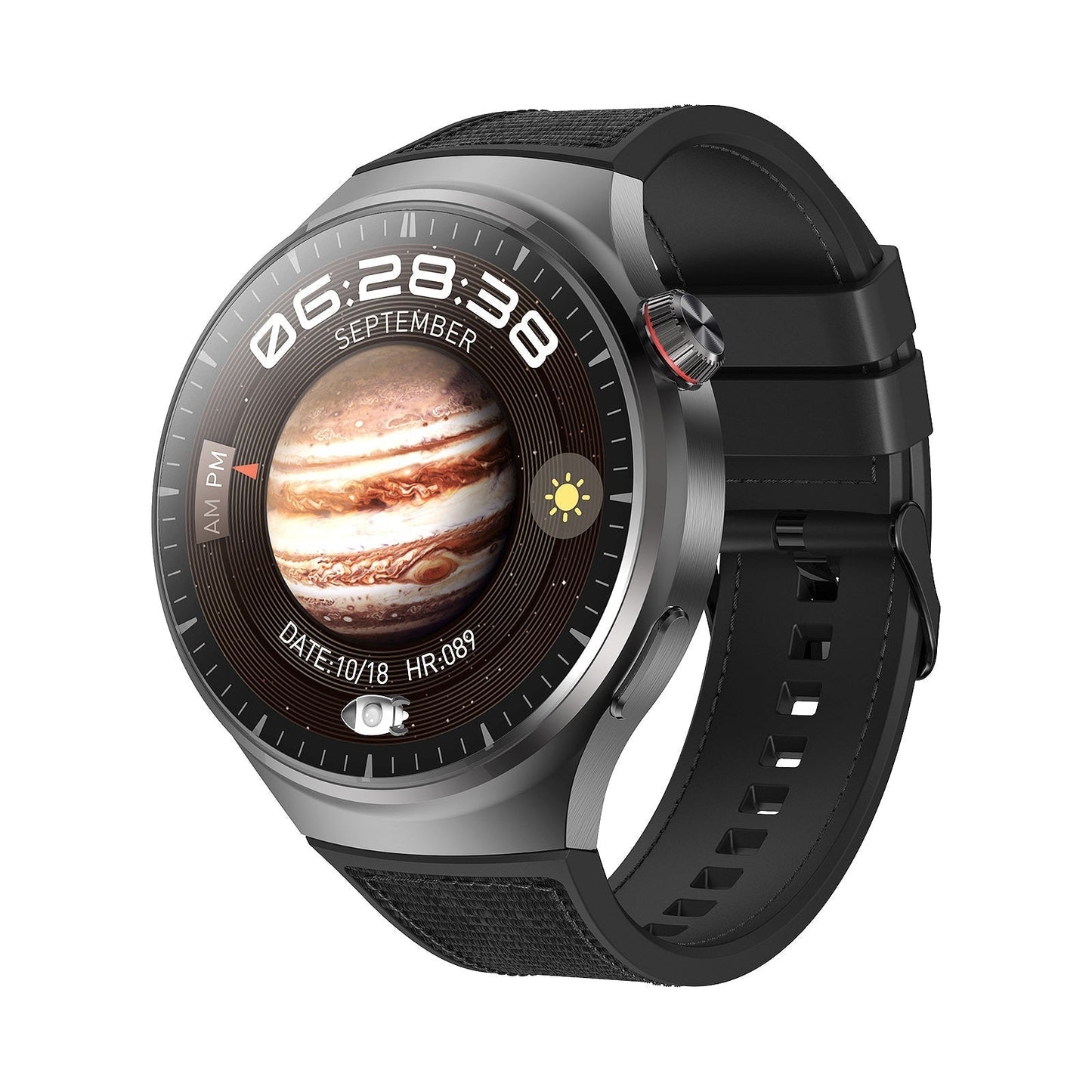 🎁 Watch 4 Pro⌚🏃‍♂️ Titanium Sport Case ✨ Sapphire Glass GT4PRO Smartwatch: Bluetooth Talking 💬 Waterproof 💧 & Voice Assistant!