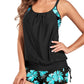 🌈Vacation Sale 49% OFF 🌈Flattering Two-Piece Tankini Swimsuit