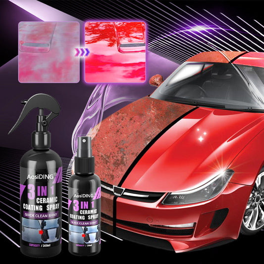 🚘Last Day 50% OFF✨3-in-1 Automotive Ceramic Coating Spray