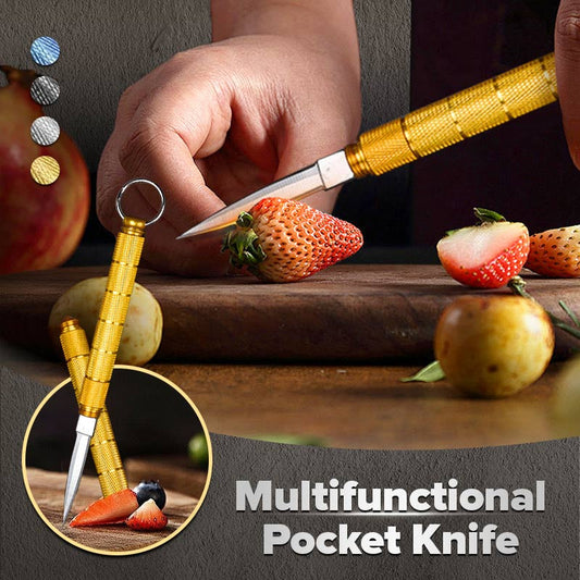 👍Professional Level🔥Detachable Portable Pocket Knife with Keychain