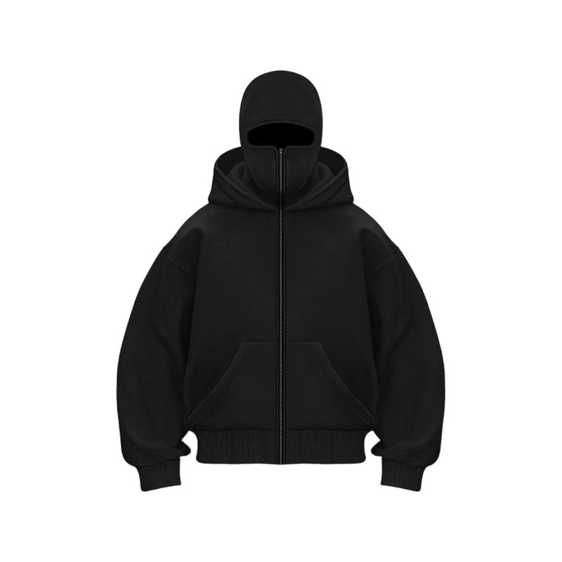 🎁 Heiße Aktion: 50 % Rabatt 🔥 Ninja Zip-Up Hoodie für Herren & Damen – Rundumschutz