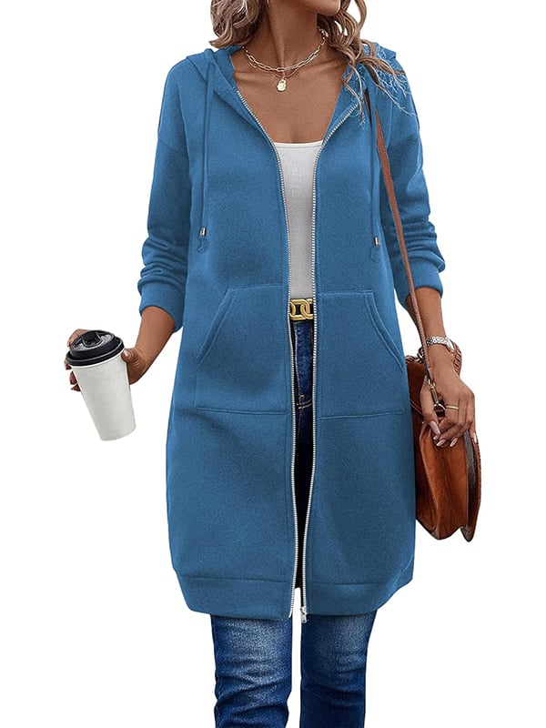 🥳Last Day Sale 49% Off🔥Women Casual Zip up Fleece Hoodies
