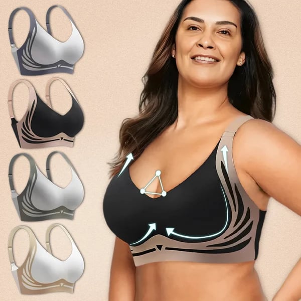 🔥✨Limited Time Offer 50% Off✨Lifting Anti-Sagging Wireless Push-up Bra