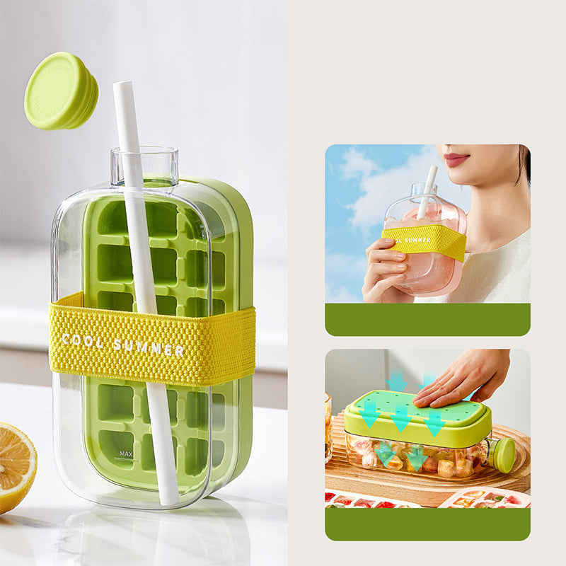 🔥Hot Sale 50%🔥Press-To-Cold Ice Cube Mold&Kettle